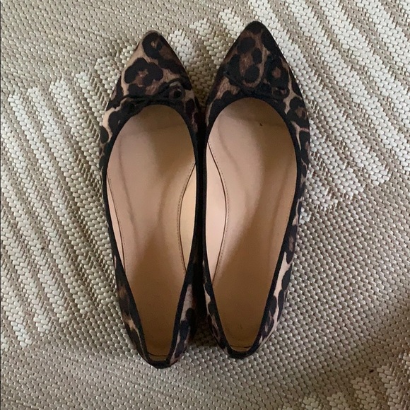 J. Crew cheetah print flats - Picture 1 of 5